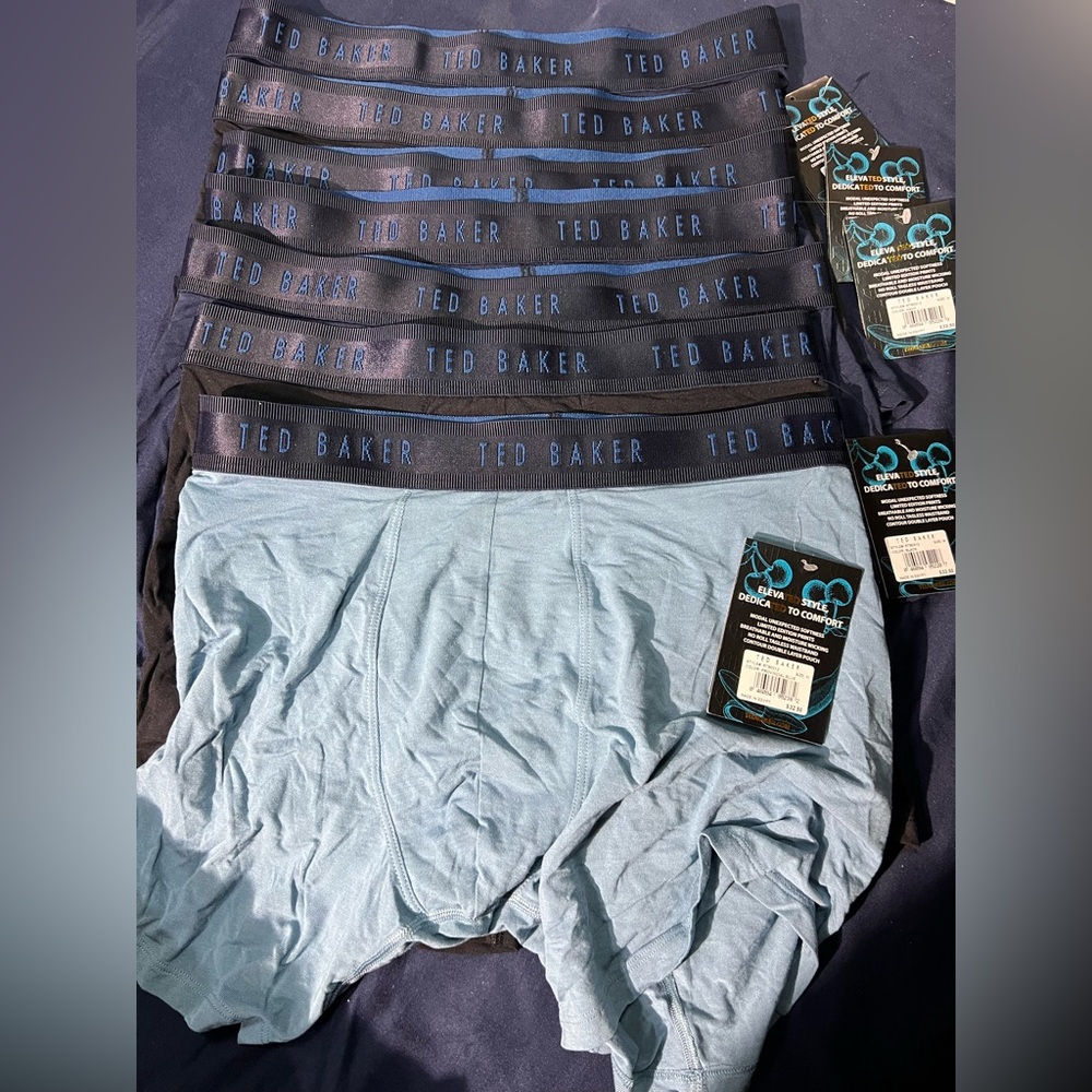 Ted Baker London 13 pairs Men's Modal Boxer Briefs Size medium